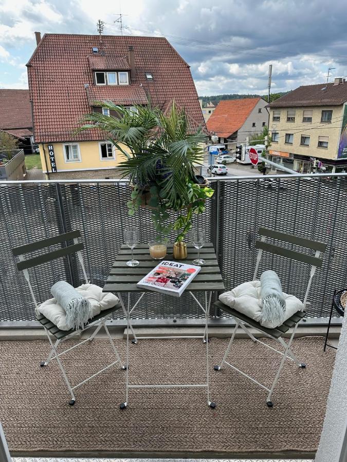 Stilvolles Und Modernes Appartement Mit Sonnigem Balkon In Flughafen- Und Messenaehe 31 라인펠덴에흐터딘겐 외부 사진